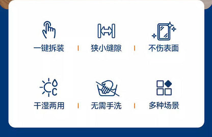 Face towel mop clip cloth mop household absorbent mini mop lazy hands-free wash flat mop wholesale