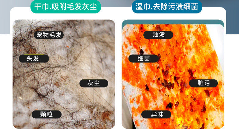 Face towel mop clip cloth mop household absorbent mini mop lazy hands-free wash flat mop wholesale