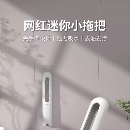 Multi-functional mini mop sponge absorbent household desktop handheld hand-washed bathroom lazy table wiping artifact