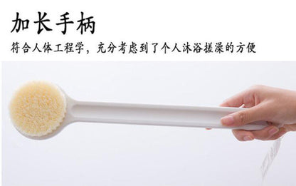 Bath scrub back towel adult bath brush bath supplies bath brush mud long handle soft bristle bath ball