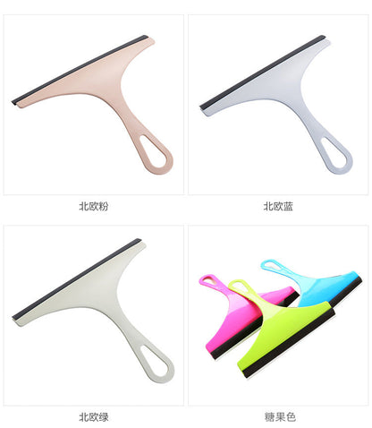 Glass wiper household glass scraper wiper double-sided cleaning window cleaning professional glass cleaning tool