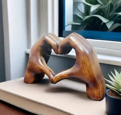 💕 Handmade Heart Statue